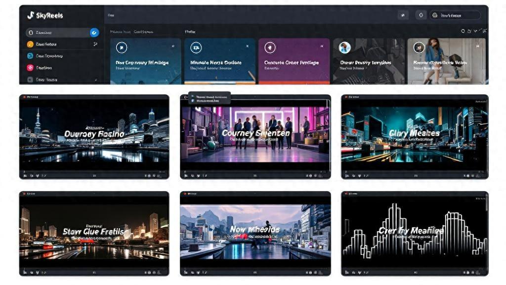 SkyReels：面向營銷的多模態生成式AI視頻制作平臺
