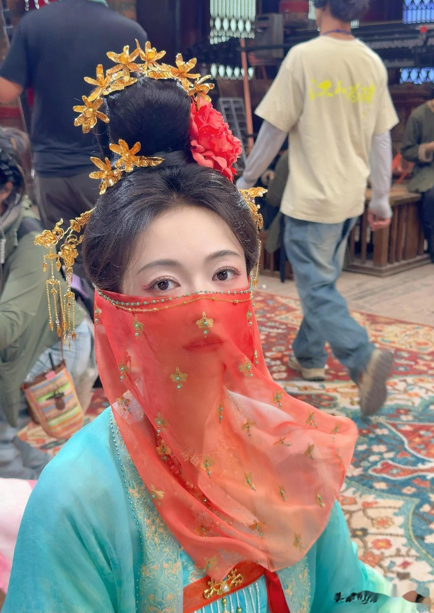 吴谨言分享古装造型靓照,美得让人移不开眼睛!