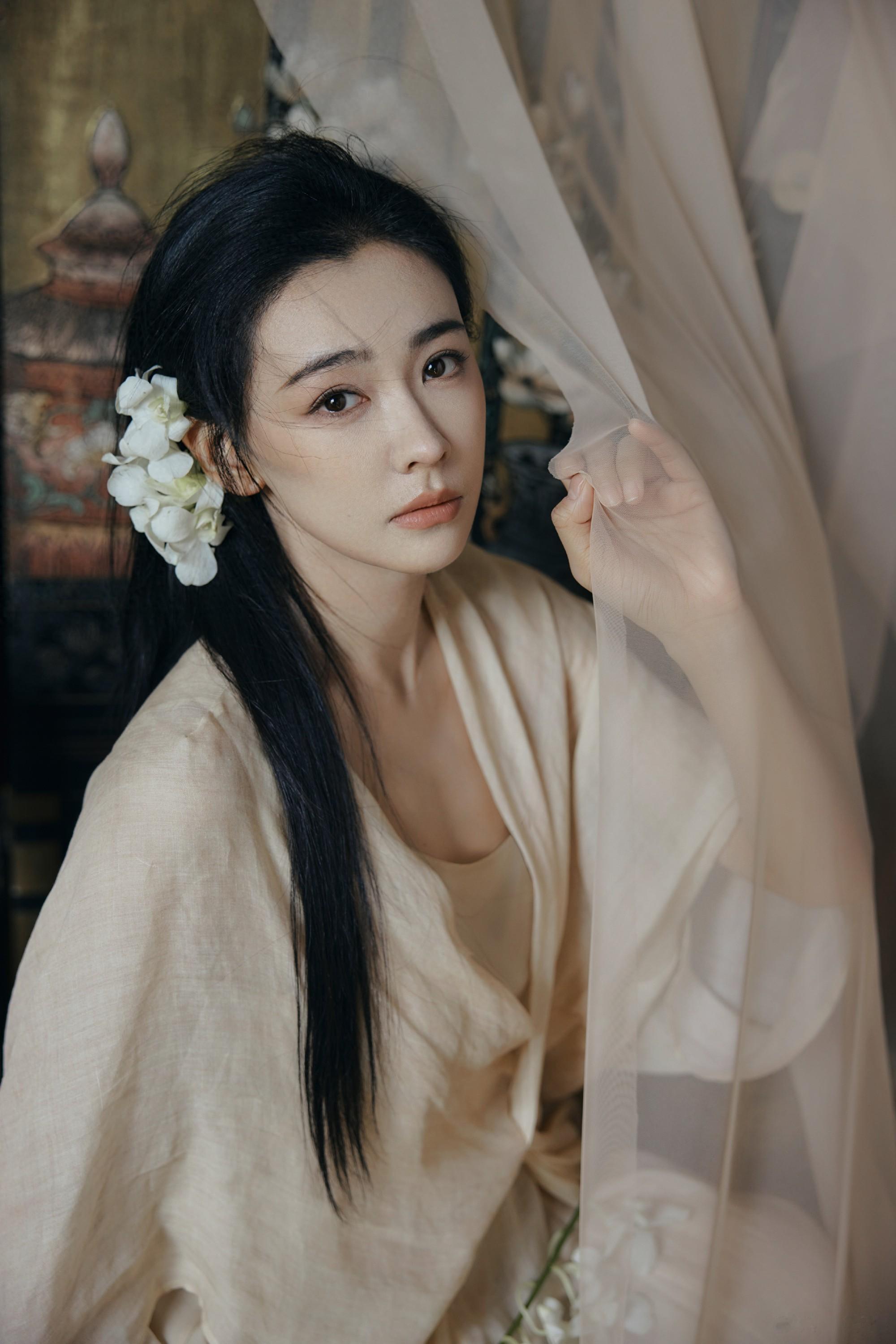 丁笑滢古装造型，绝美