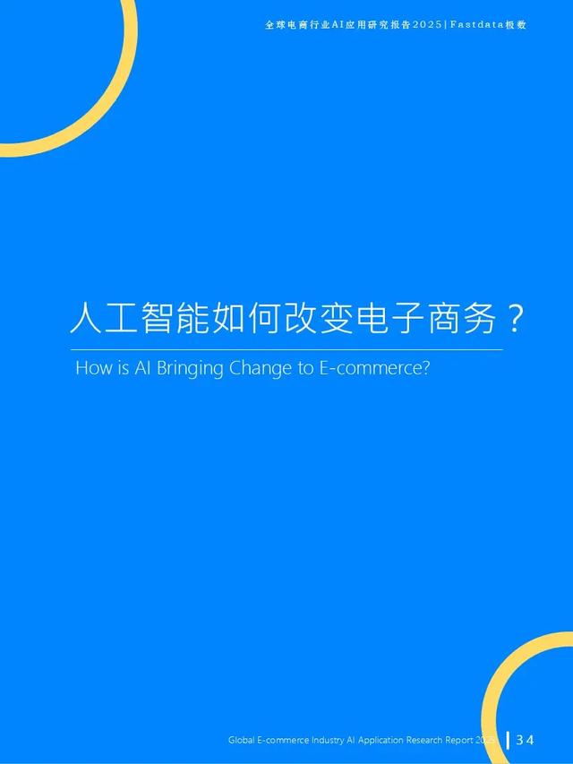 全球電商行業AI應用研究報告2025