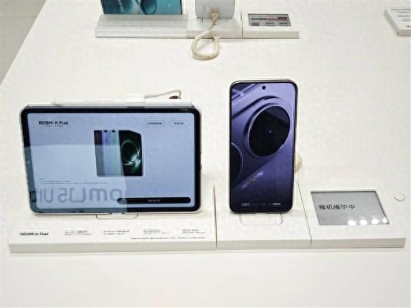 天璣9400+雙K魔王！REDMI K80至尊版/K Pad平板樣機已到店