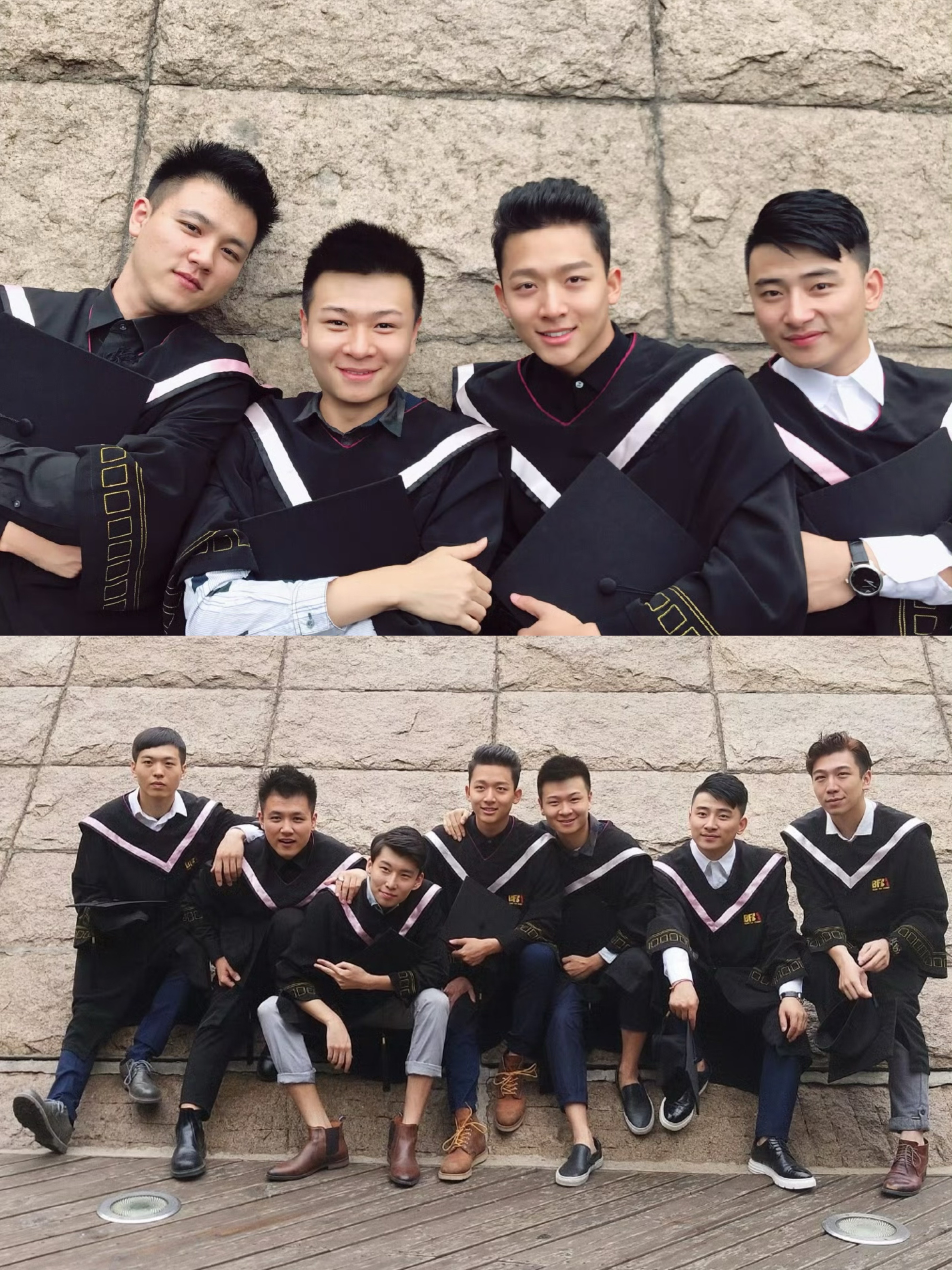 张晚意大学时期青涩照 和孟子义是老同学