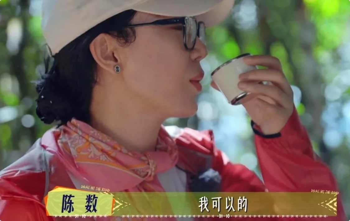 看了陈数的状态,才知道淡妆出镜也可以很优雅