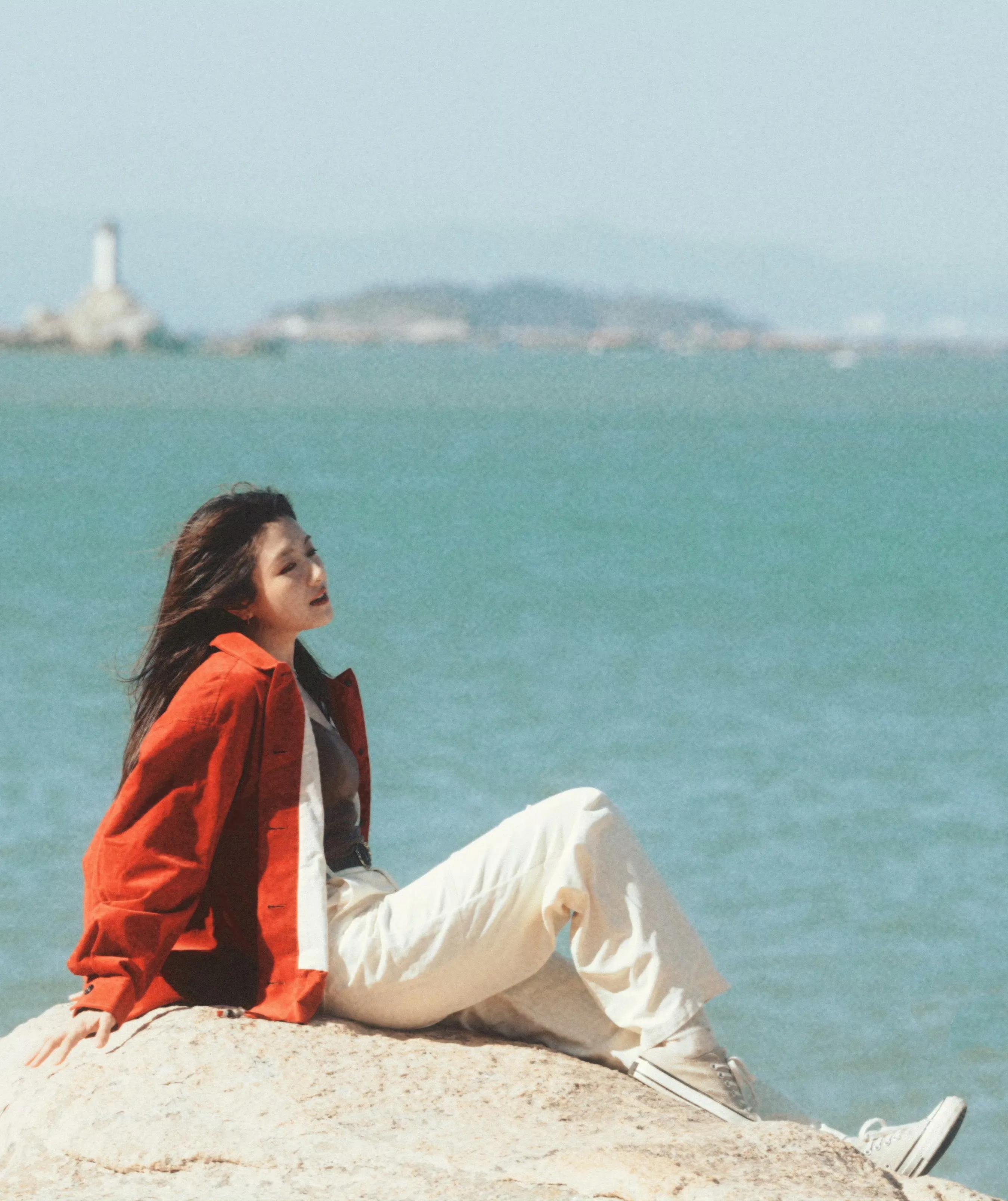 李兰迪写真美图,笑容灿烂