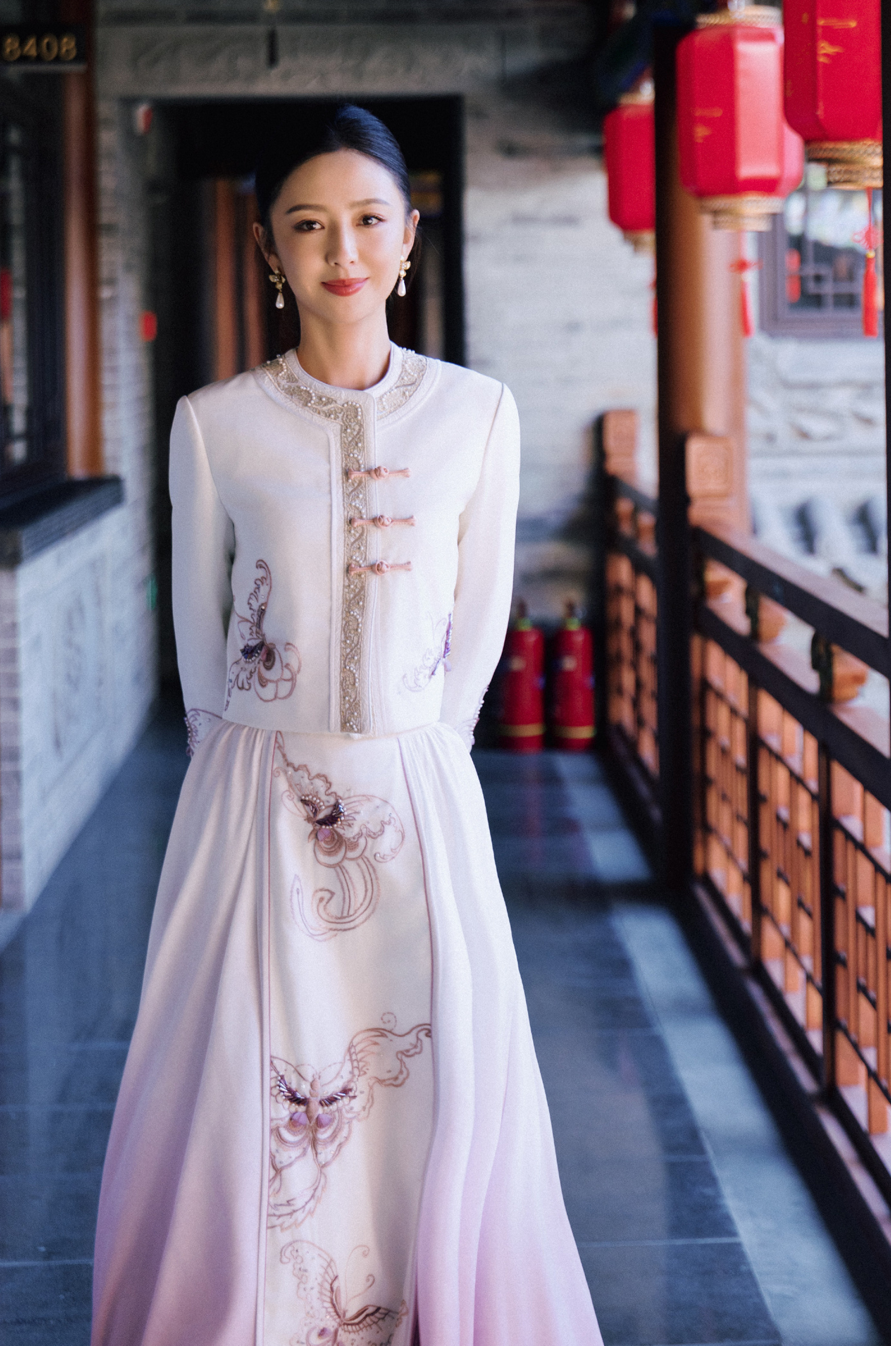 女明星，佟丽娅，丫丫笑的好甜啊