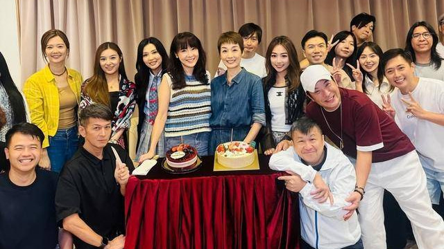 TVB视后庆生与搭档的合照引关注！