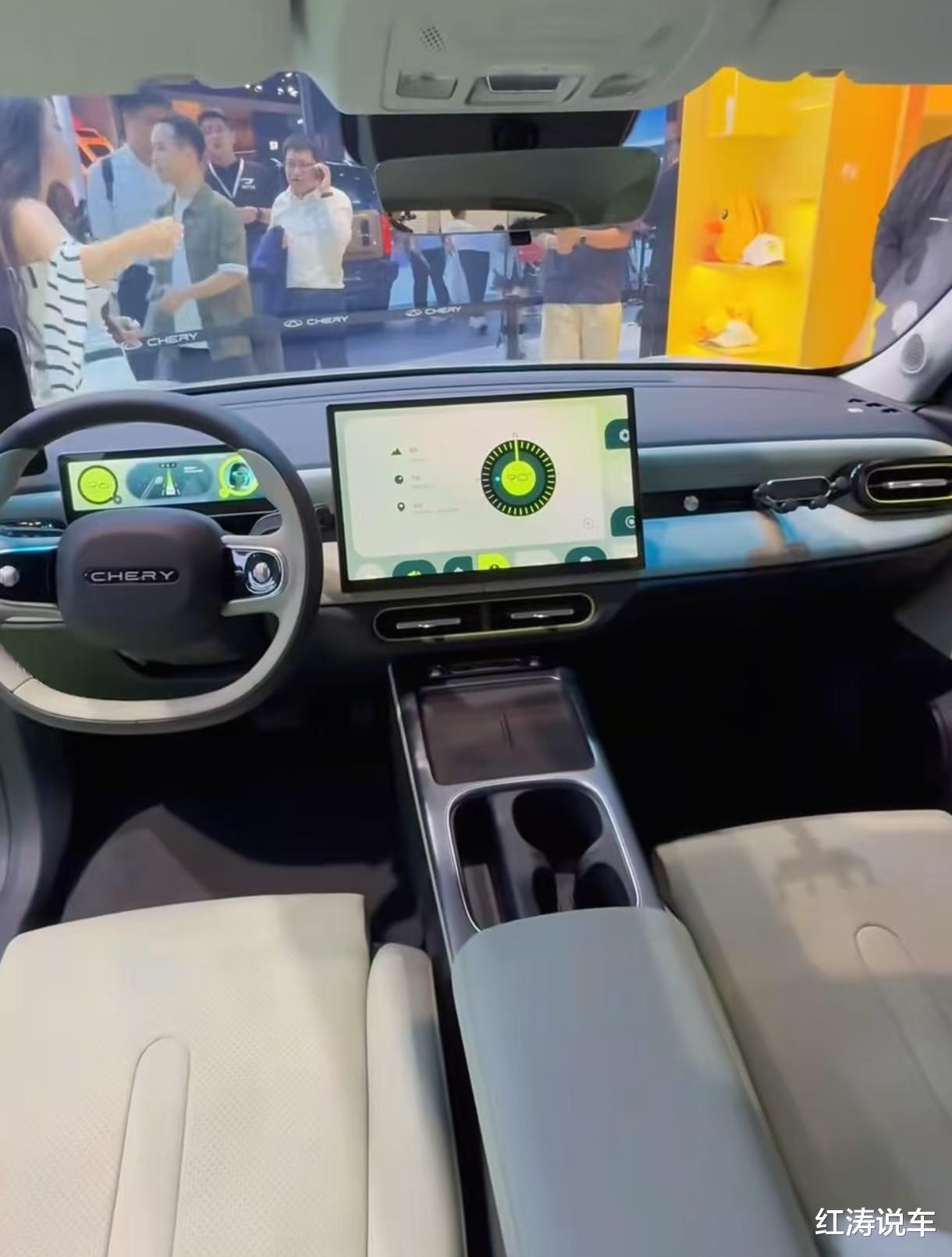 奇瑞全新QQ3,外观漂亮,内饰个性,小身材大空间,配猎鹰智驾