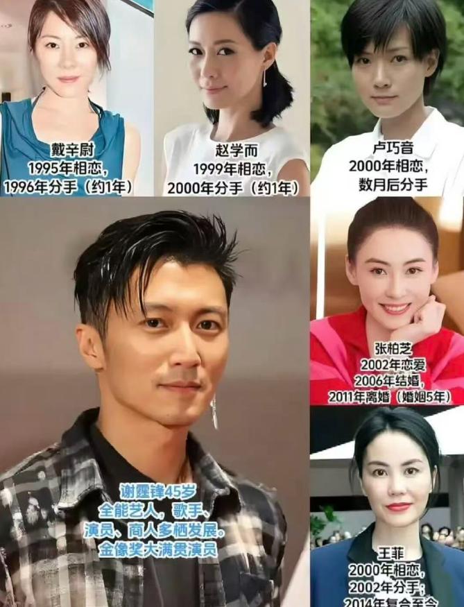 谢贤前女友Coco爆料！谢霆锋赌气娶张柏芝并不爱她，也没给她敬茶