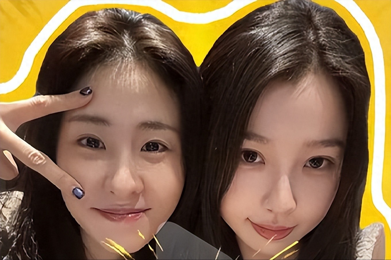 闭嘴、伸腿、泼黑水！不愧是“内娱姐妹花”，就连塌房都十分默契