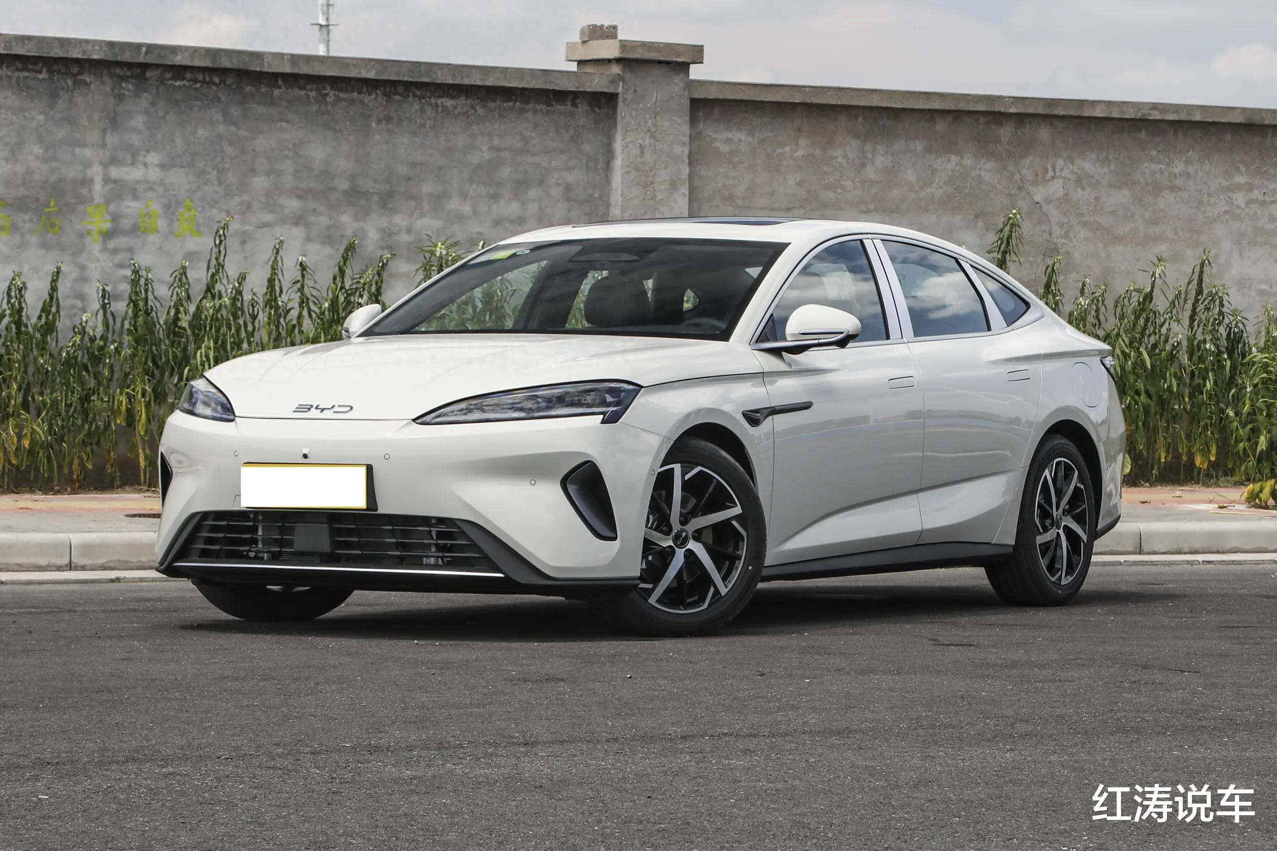 新款比亚迪海豹07DM-i，外观调整，换大容量电池，续航大幅提升