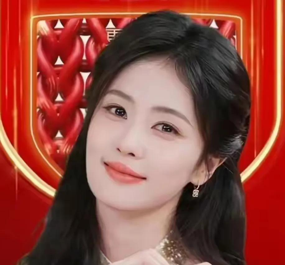 白鹿 OLAY 直播,鎏金刺绣裙配披肩长发,气质温婉美出新高度