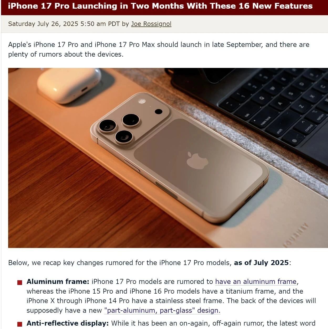 iPhone 17 Pro Max定價鎖死，蘋果靠\不漲價\再贏一年