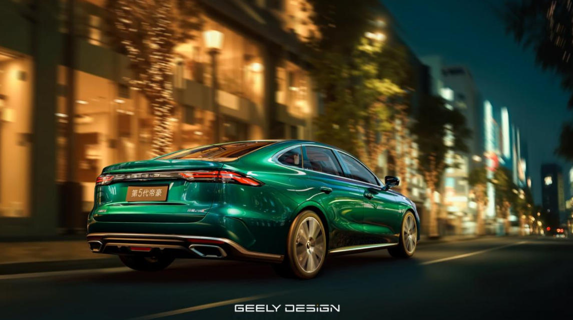 尺寸更大、动力更强!第五代吉利帝豪限时先享价6.89万起!