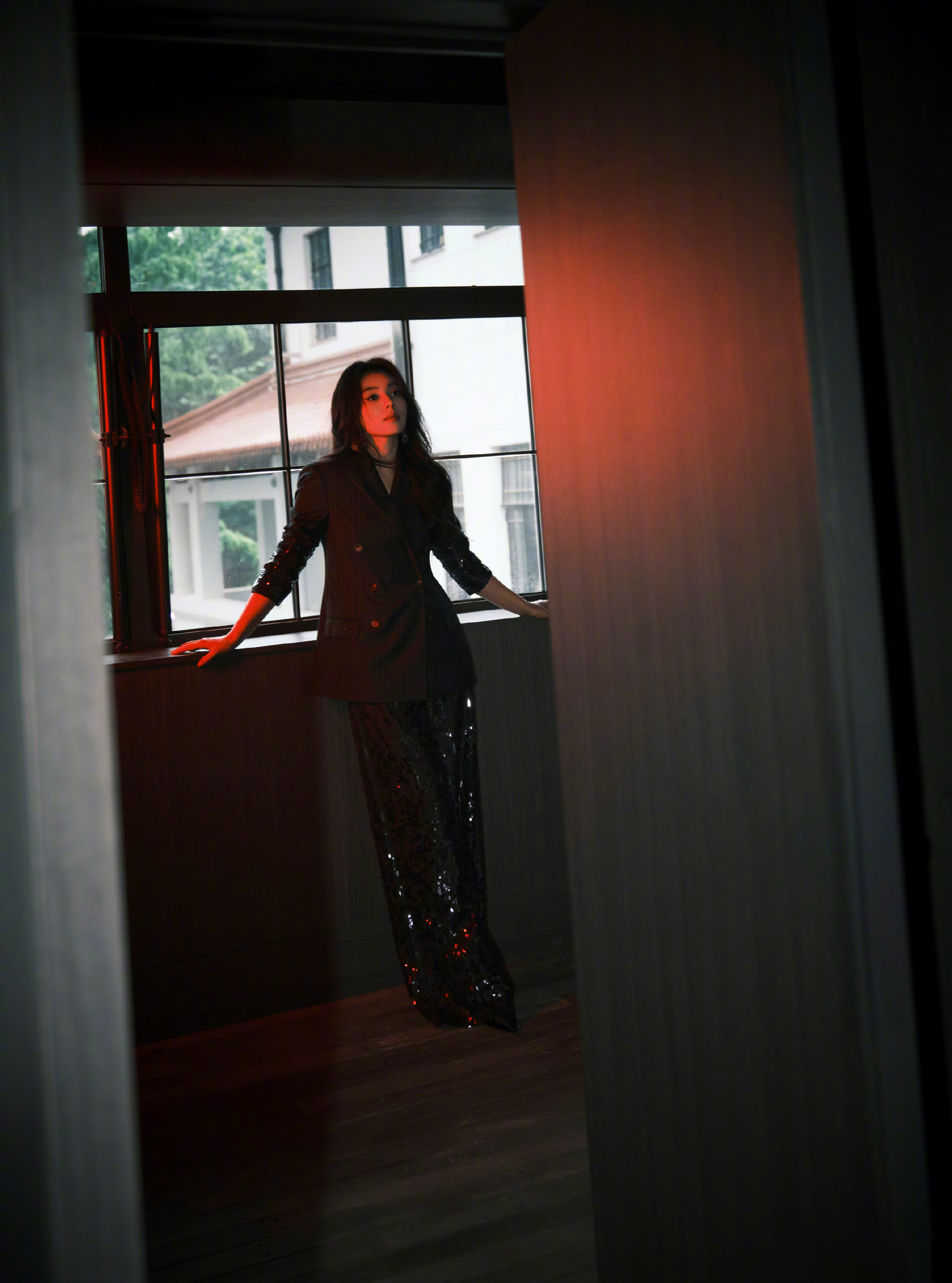 刘涛女神的西装造型