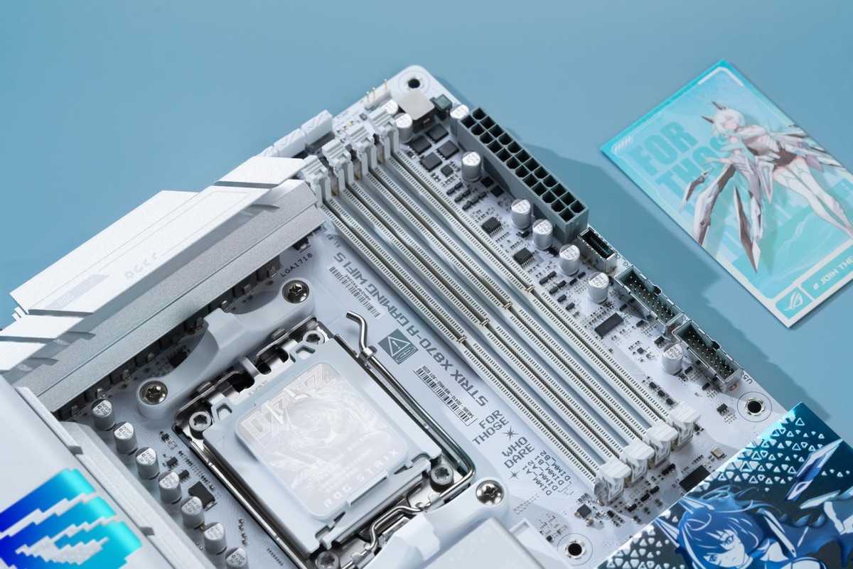 8800+內存純白次元主板進化！ROG X870吹雪S超詳測評