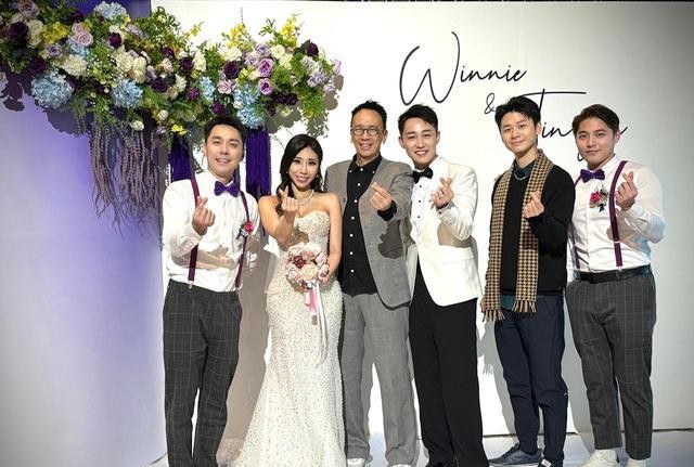 30岁TVB艺人娶富家女场面盛大,新娘满身金器,在豪华酒店摆23桌