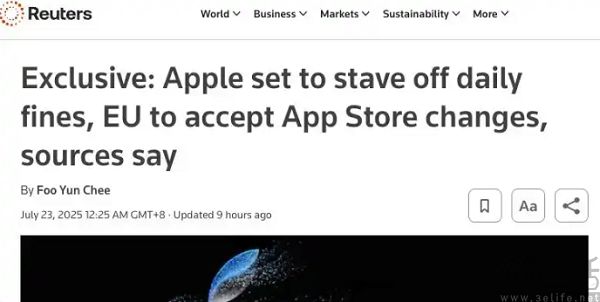 在歐盟服軟、美國硬氣，蘋果面對的問題并不相同