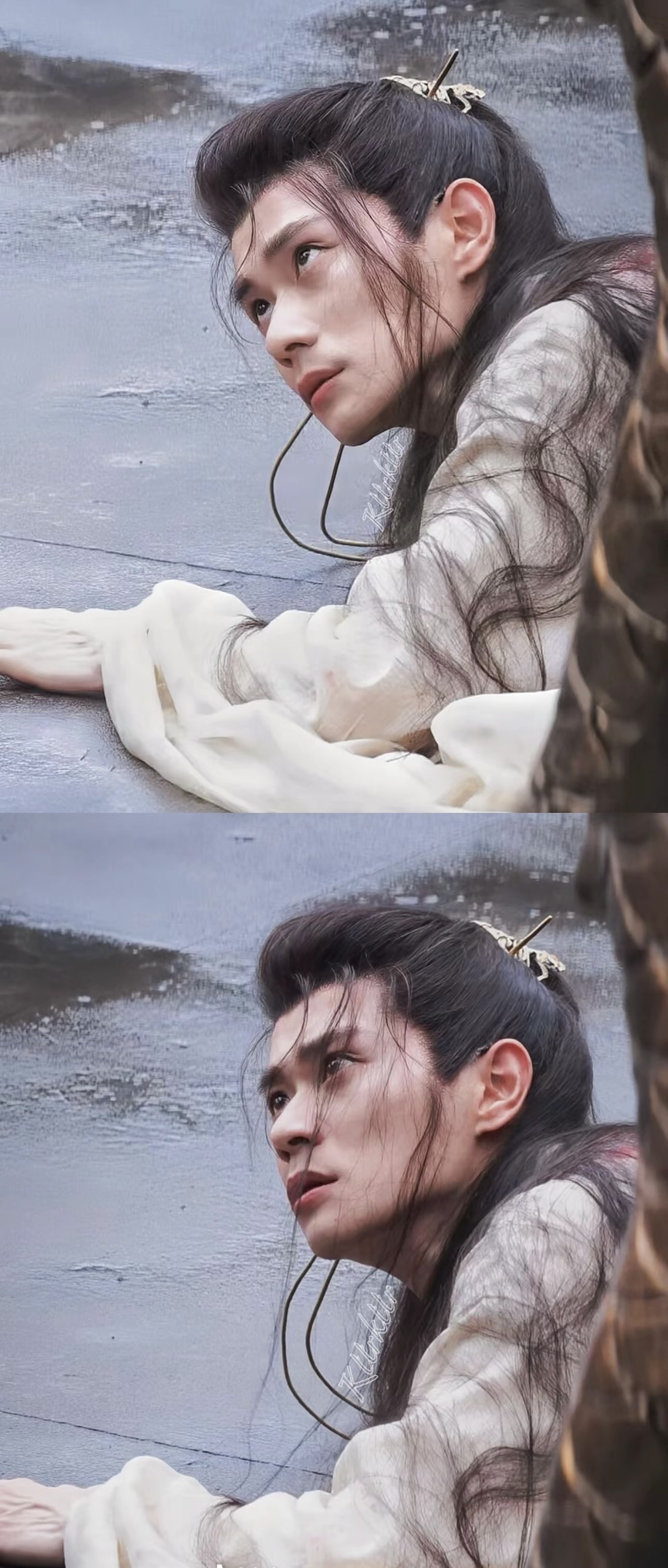 曹骏《玉茗茶骨》地上爬的戏火遍全网，胸肌瘦成排骨，于正都服他