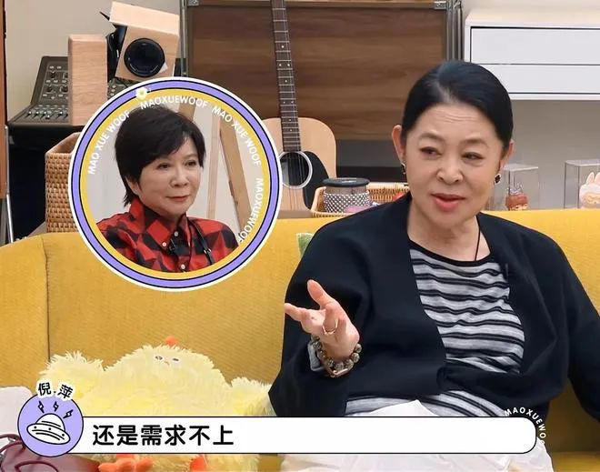 倪萍自曝录综艺8个人吃一条鱼，和蔡明抢不到菜，66岁饿到吃泡面充饥