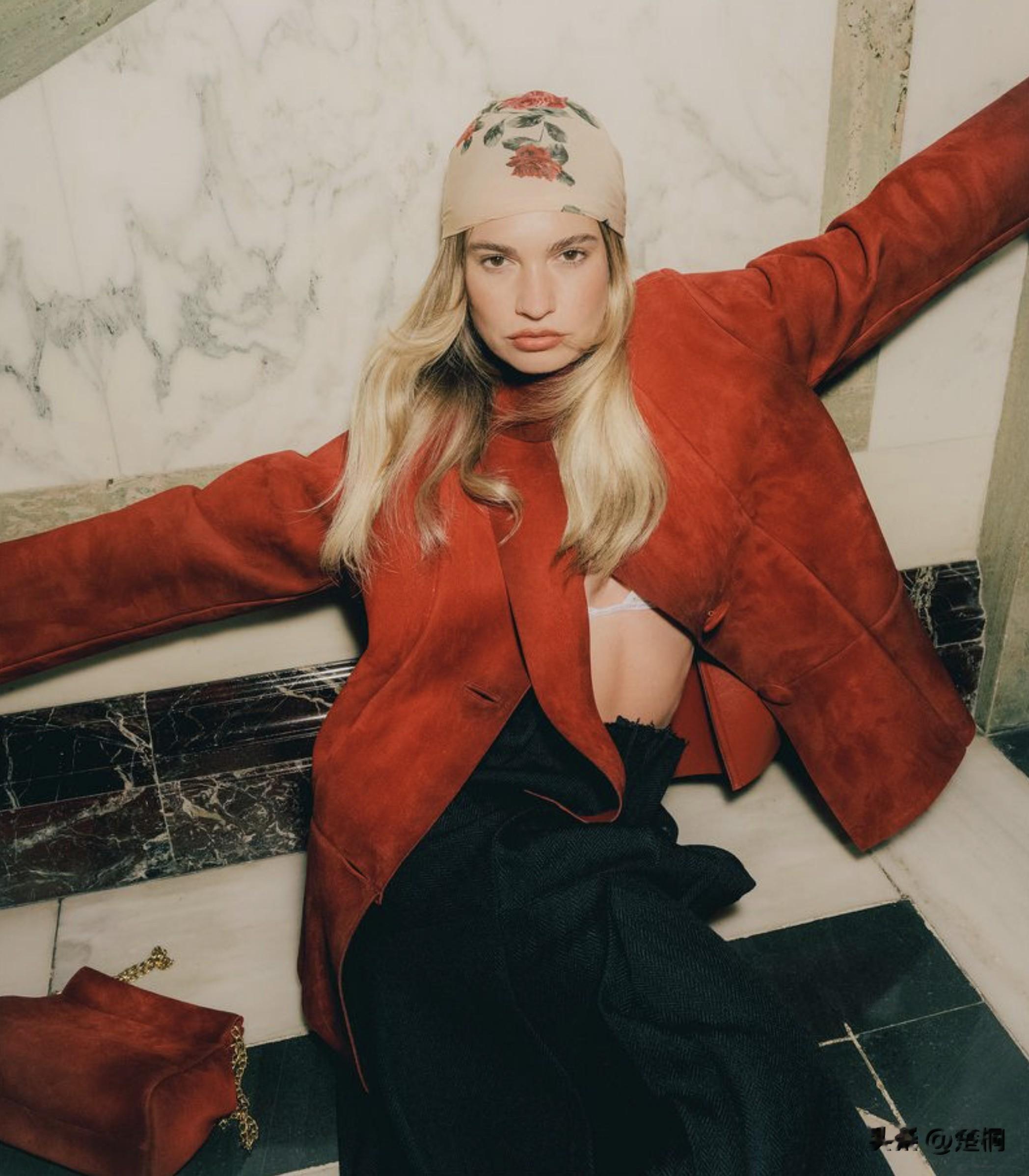 英国影星莉莉·詹姆斯,《WWW》杂志深度专访时尚摄影