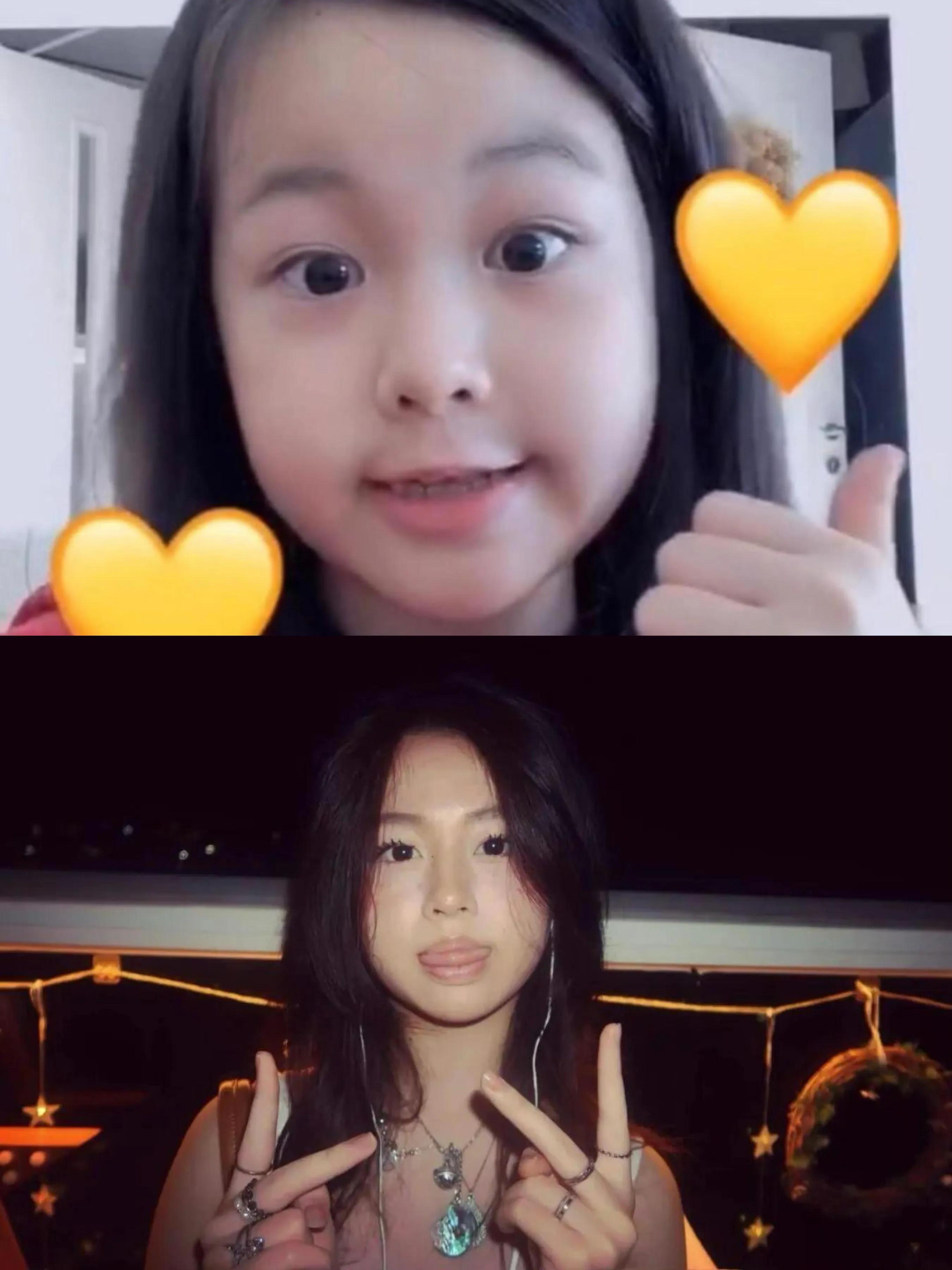 王信浩和陈自瑶的女儿公开恋情，她才13岁，她长得和妈妈很像！