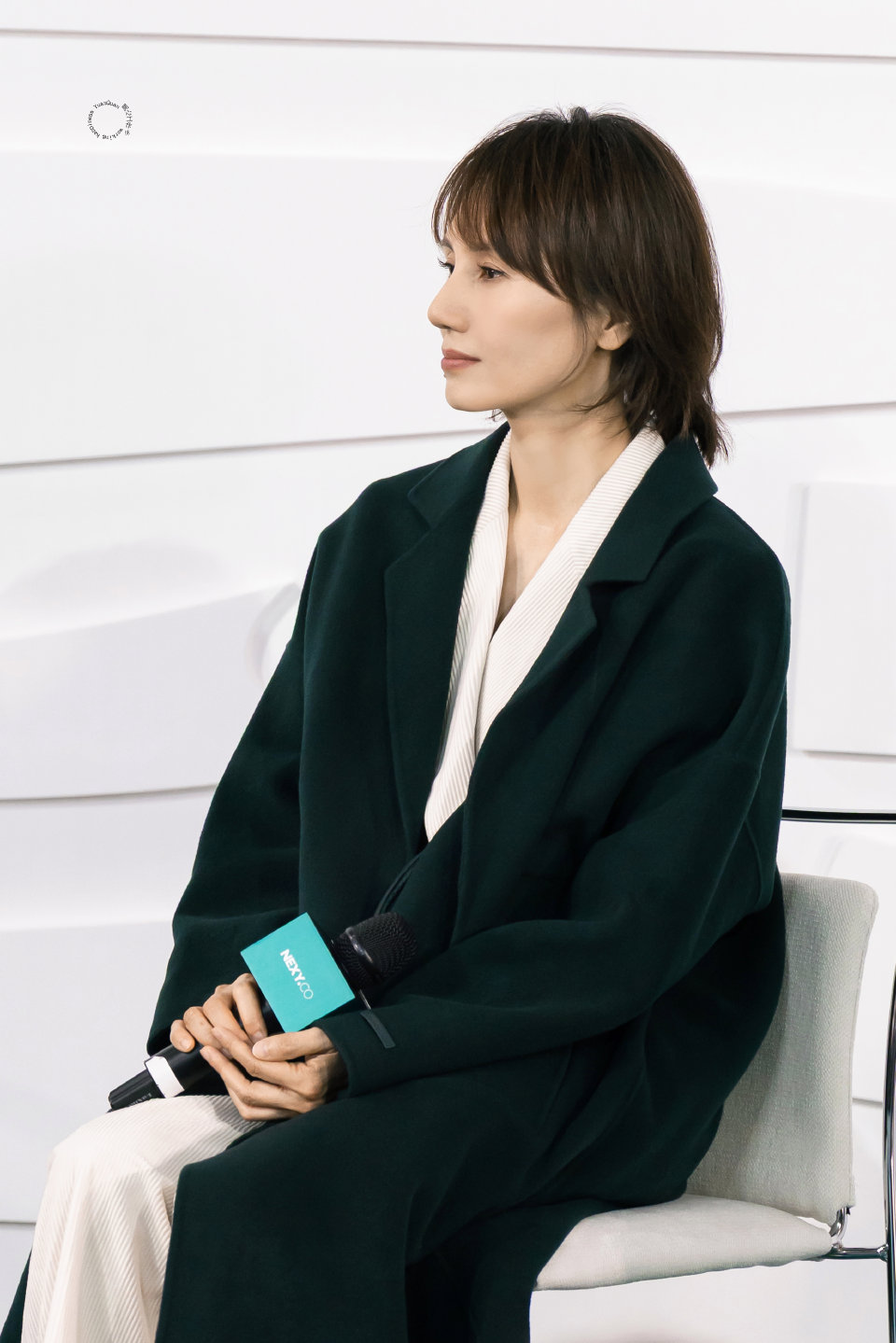 袁泉阿姨线下活动美拍，成熟魅力韵味十足