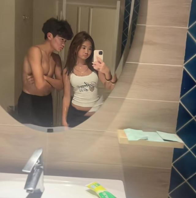 曹格16岁儿子官宣恋情，和女友亲密无间，用他爸歌曲当BGM绝了