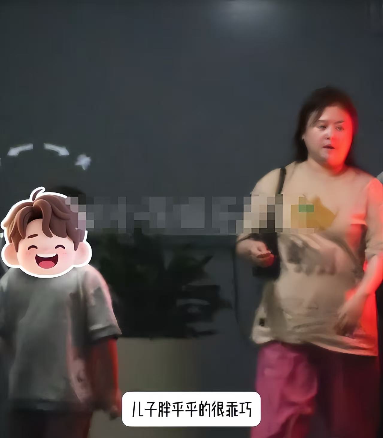 沈腾一家近况曝光！王琦复胖目测已200斤，7岁儿子胖乎乎也有肚腩