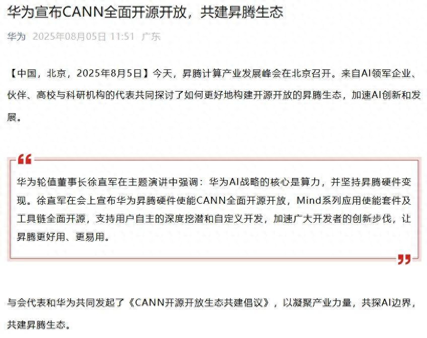 「从追赶者到引领者,路有多远?」 我们和CANN一线开发者聊了聊
