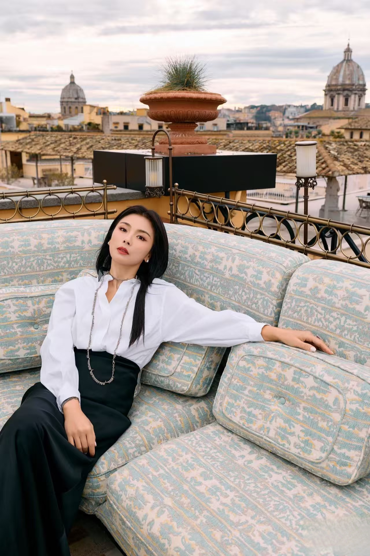 刘涛分享最新美照