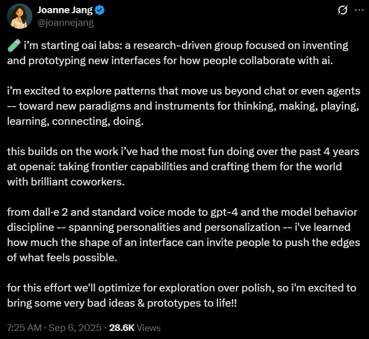 OpenAI重组GPT-5「灵魂」团队!亚裔女负责人遭调离,罕见自曝AI幻觉祸首