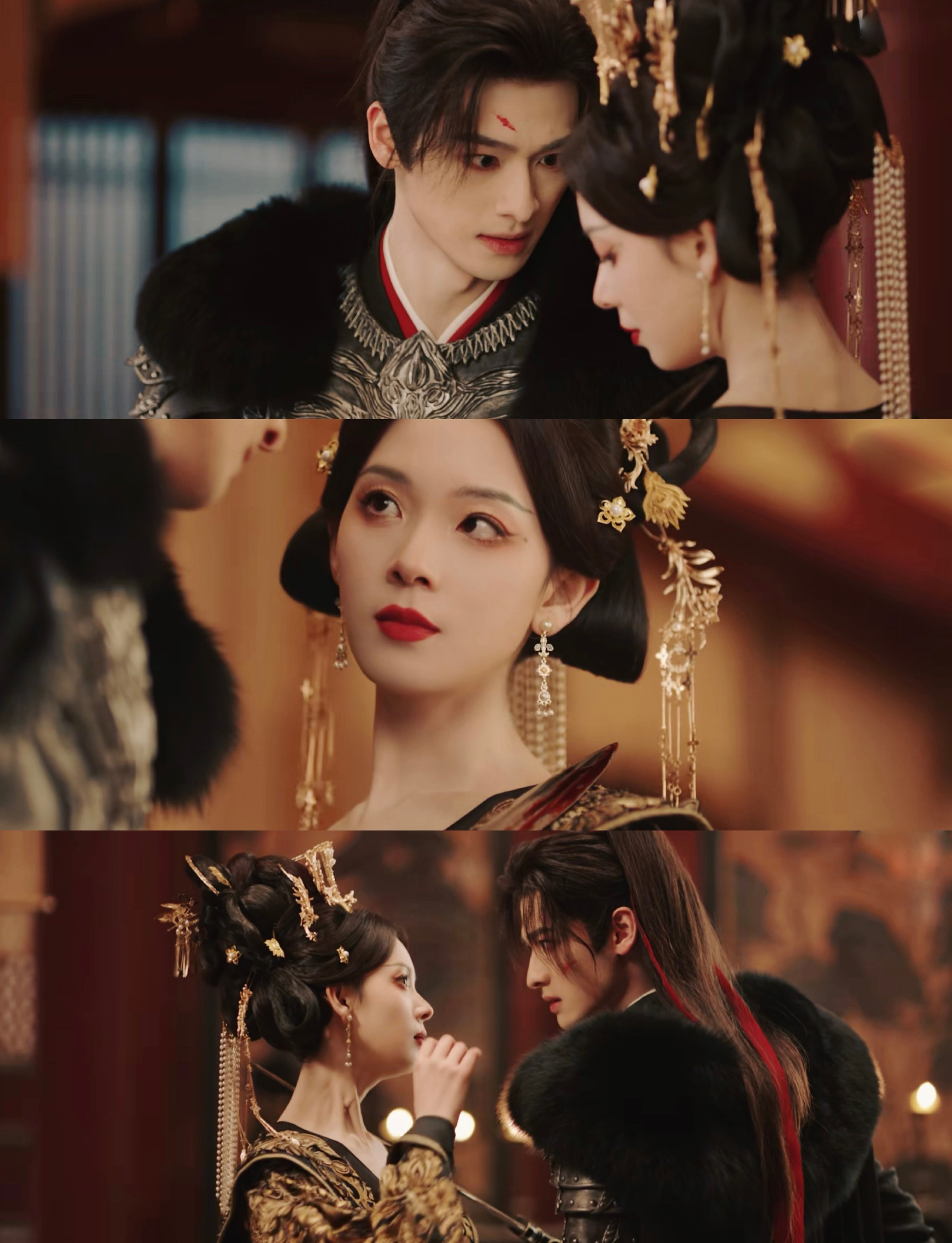 女演员别太瘦了,撑不起雍容华贵的造型,陈瑶演皇后单薄得像丫鬟