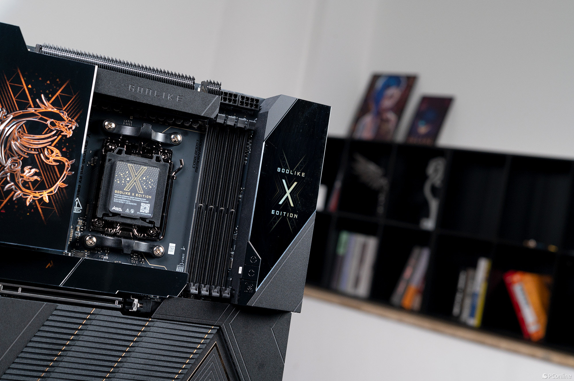 巔峰再臨！微星MEG X870E GODLIKE X顏值實拍