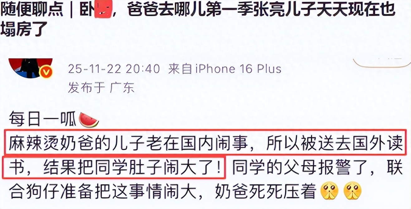 忍无可忍！儿子被曝海外让女同学怀孕后，张亮用8个字揭示一切