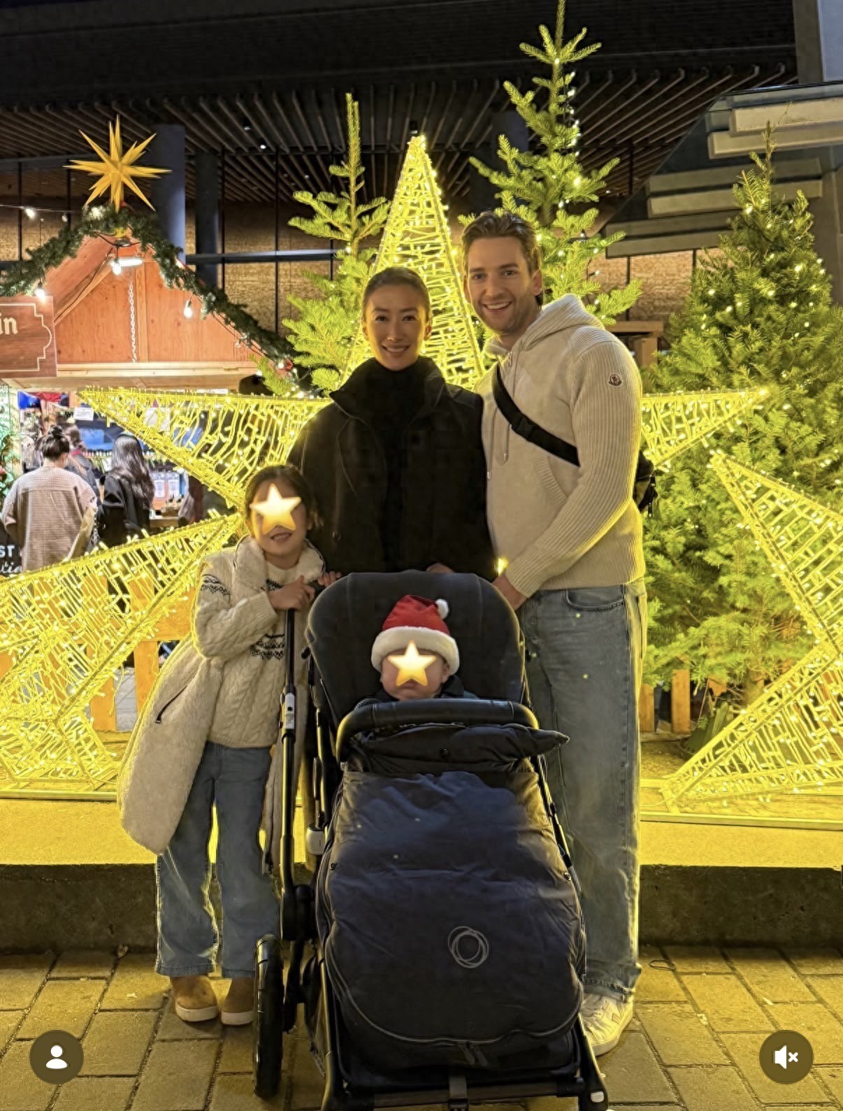 谢婷婷携外籍男友低调回港！半岁儿子首见谢贤，3000万豪宅曝光