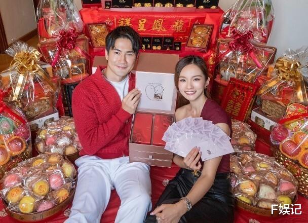 前TVB艺人郭子豪过大礼金器多多 准喜娘看到实物也是有点惊讶