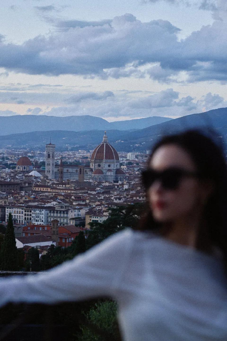 倪妮 意大利假期