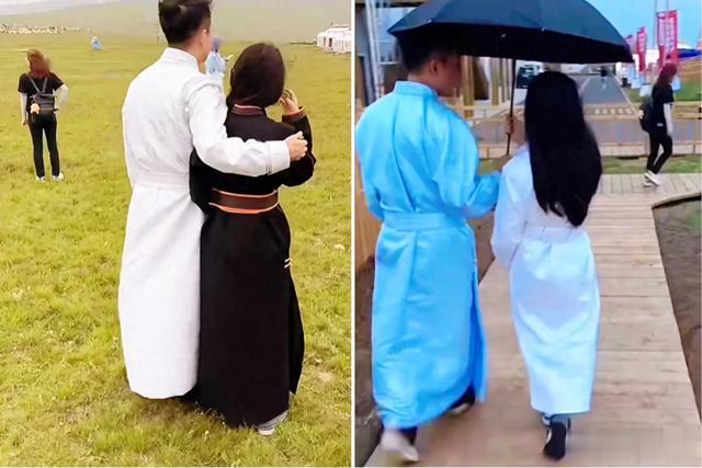 张兰带孙子孙女吃饭被偶遇,与小玥儿拥抱画面温馨,玥儿身高抢镜