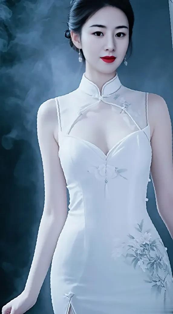 赵丽颖身着旗袍,一举一动都那么有韵味让人眼前一亮