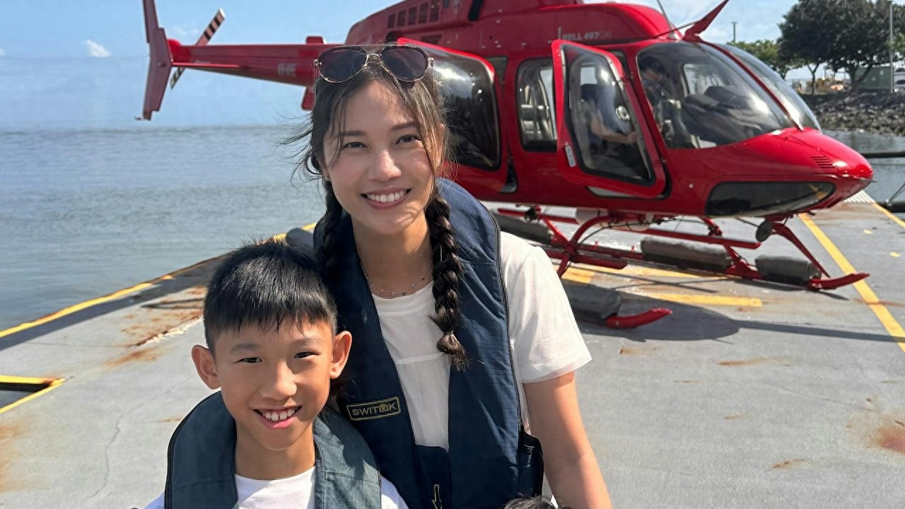 38岁TVB女星游敦煌住别墅，自曝每晚1.2万，为富商生俩子备受宠爱