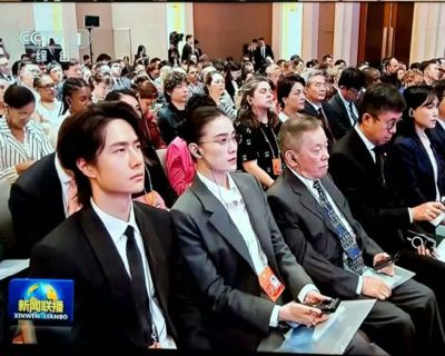 央视特写!国际会议上宋佳王一博展现正装魅力,体制内姐弟引热议