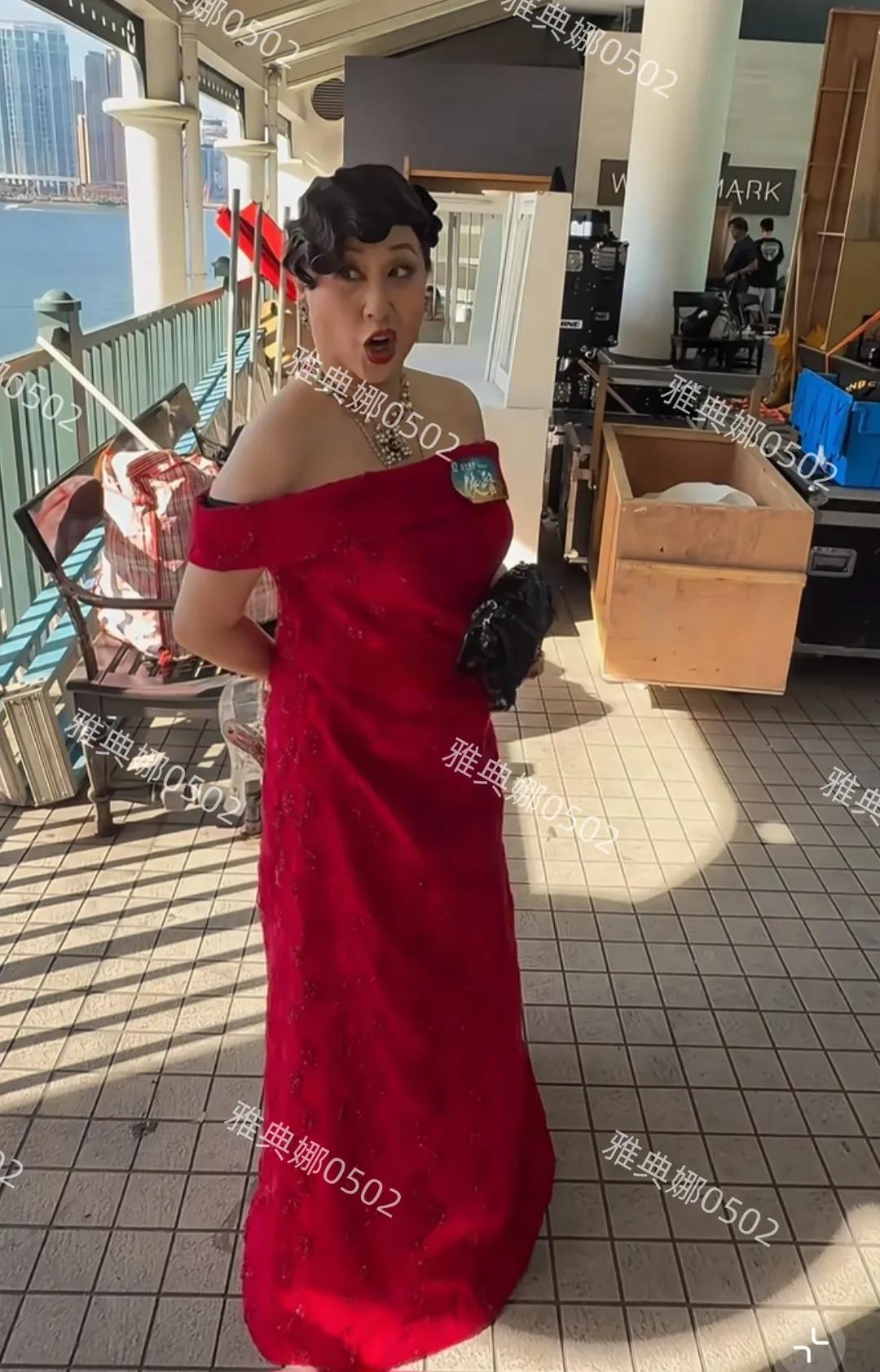 张卫健前女友老牌港星江欣燕,怎么变成这样了?完全认不出来了!