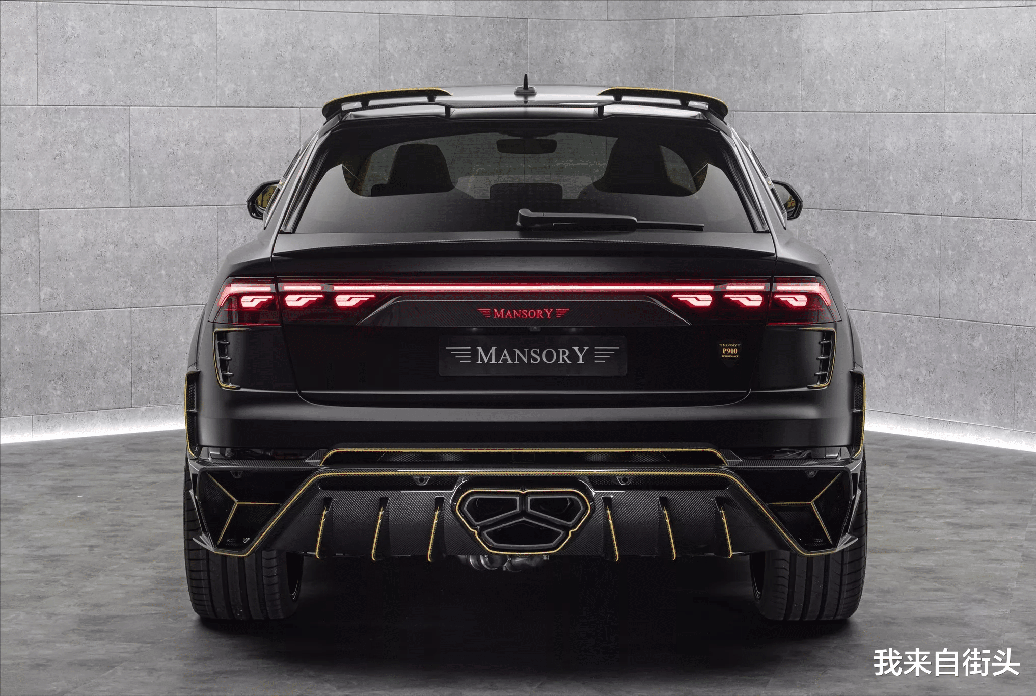 Mansory爆改奥迪RS Q8,4.0L V8双涡轮引擎马力暴涨至986匹!