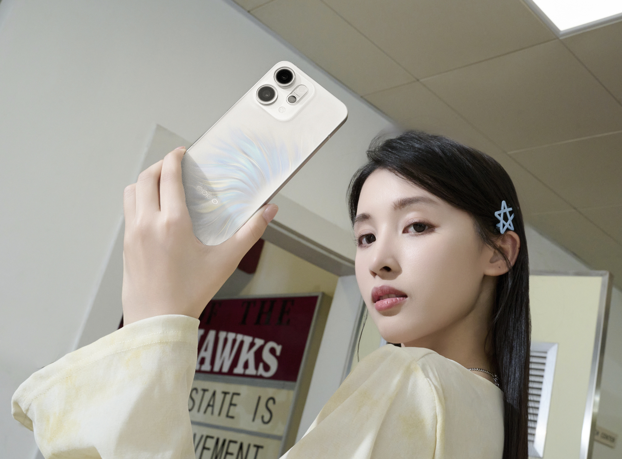 素机写真: OPPO Reno14人鱼姬的绡舞鳞辉