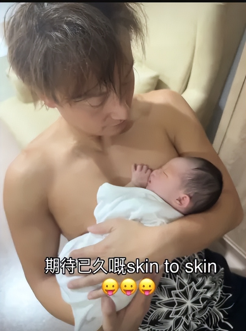 45岁TVB男星升级当爸，太太顺产诞下女儿，曾扬言婚后要生四个