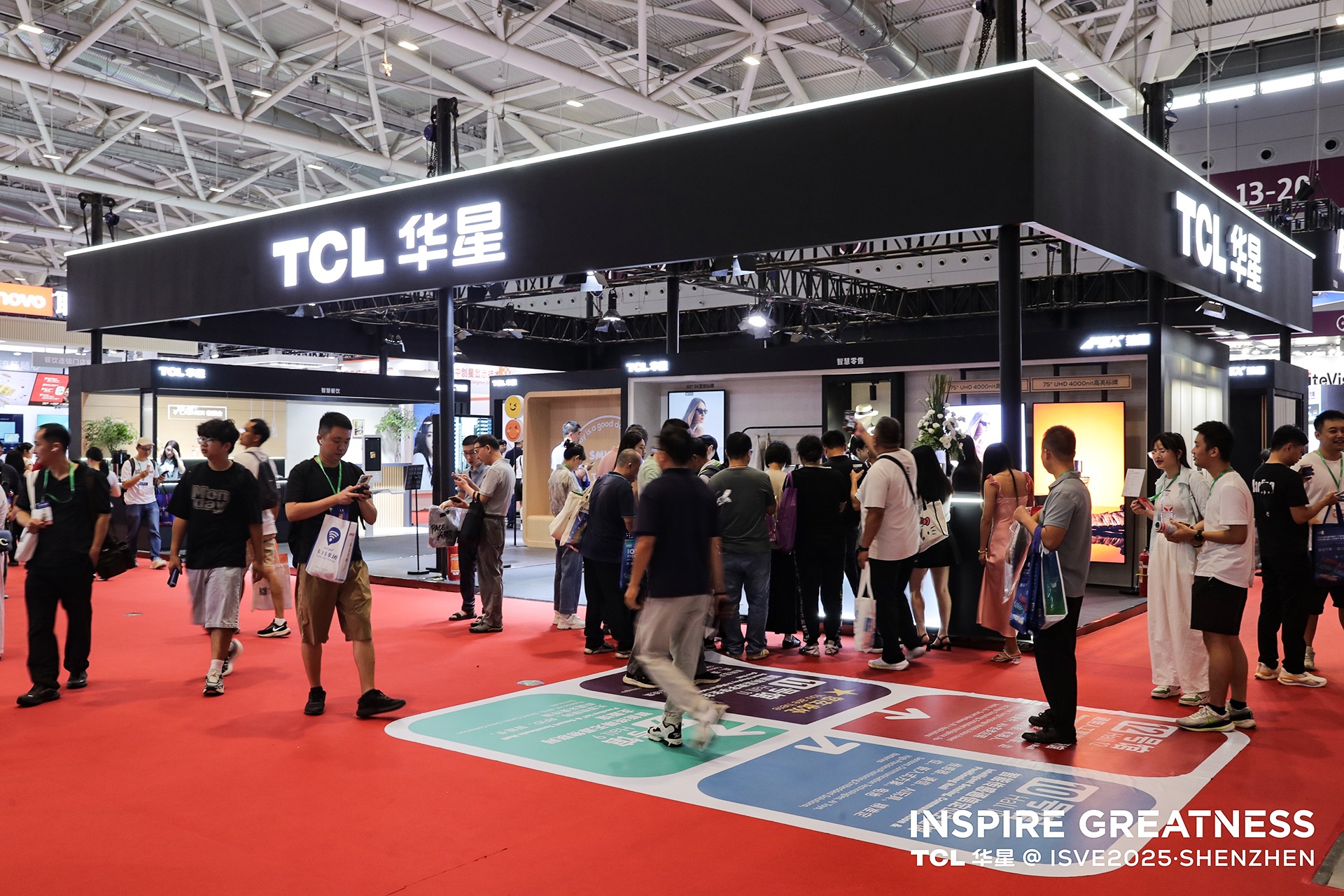 TCL華星亮相ISVE2025，全場景商用及專業顯示方案盡顯創新實力