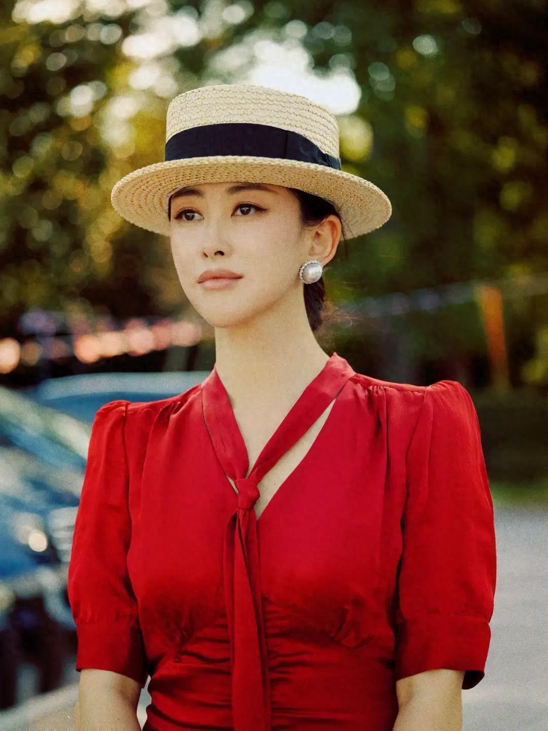 40岁朱珠最新写真，好美