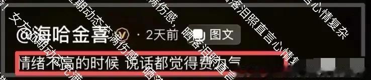 李亚鹏与娇妻离婚!女方近期动态充满伤感,晒落泪照直言心情复杂