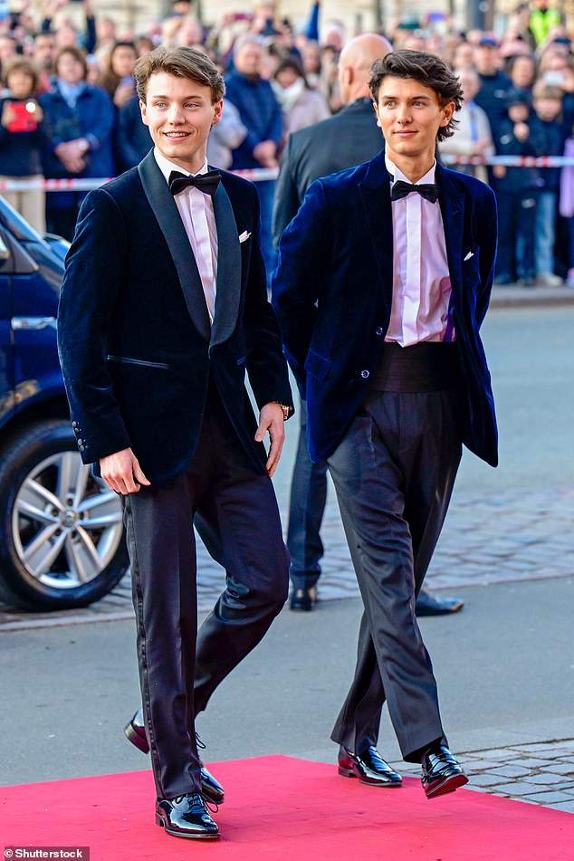 丹麦公主18岁生日庆典!有着中国血统的丹麦王子也来了,太帅气了