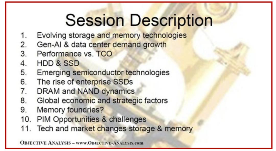 11個關鍵詞，看透存儲趨勢